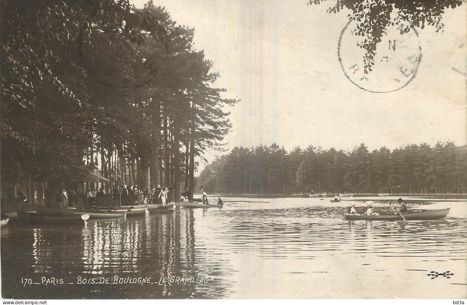 75 - PARIS - BOIS DE BOULOGNE - LE GRAND LAC - Arrondissement: 16