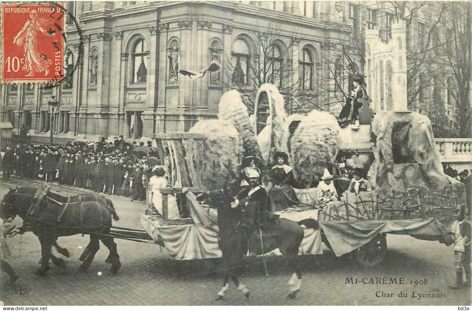 75 - PARIS - MI CAREME - CHAR DU LYONNAIS - Sonstige & Ohne Zuordnung