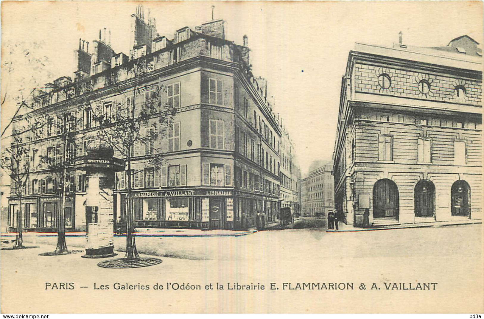 75 - PARIS - GALERIES DE L'ODEON ET LIBRAIRIE FLAMMARION - Paris (01)