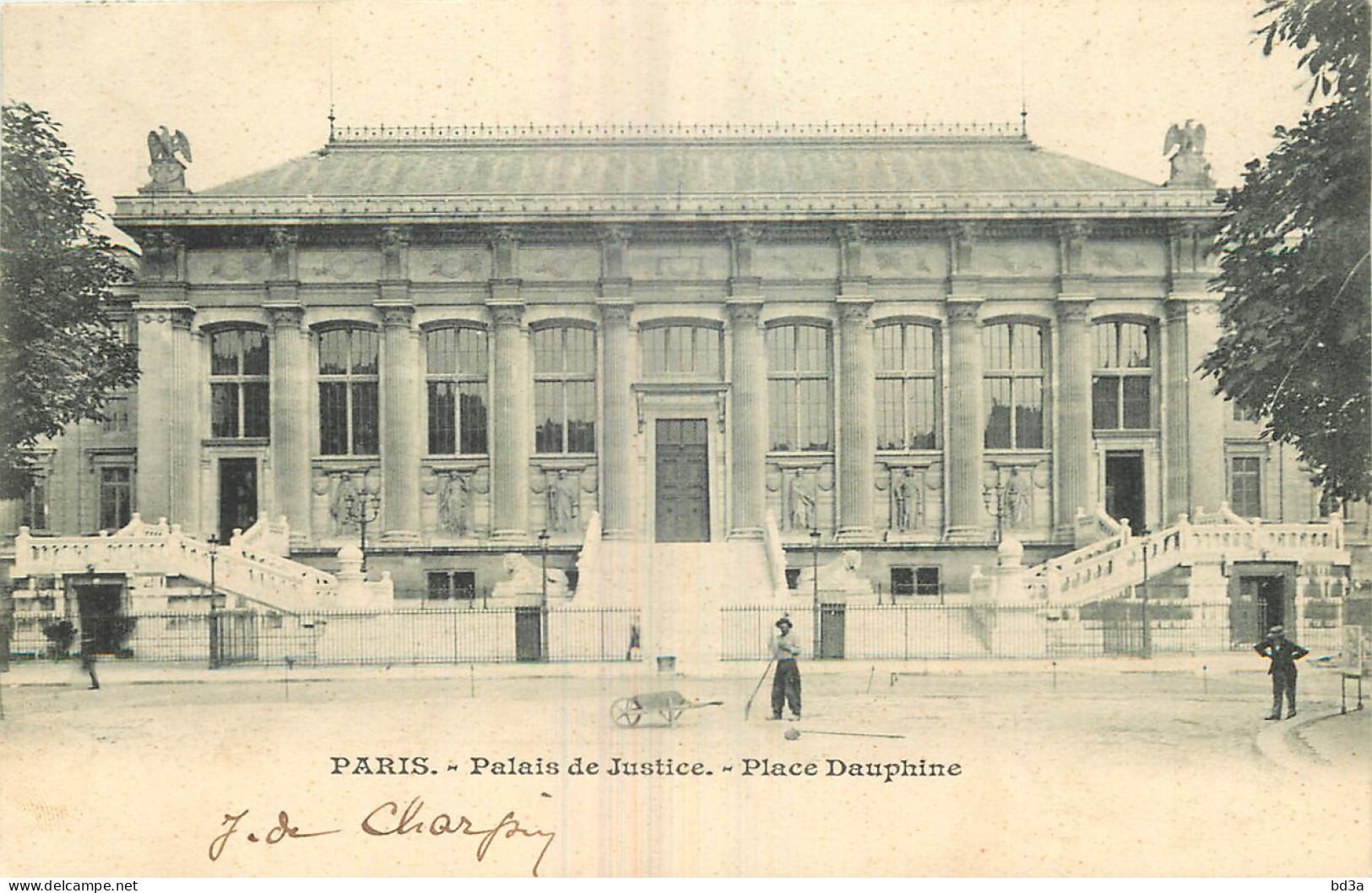 75 - PARIS - PALAIS DE JUSTICE - PLACE DAUPHINE - Arrondissement: 01