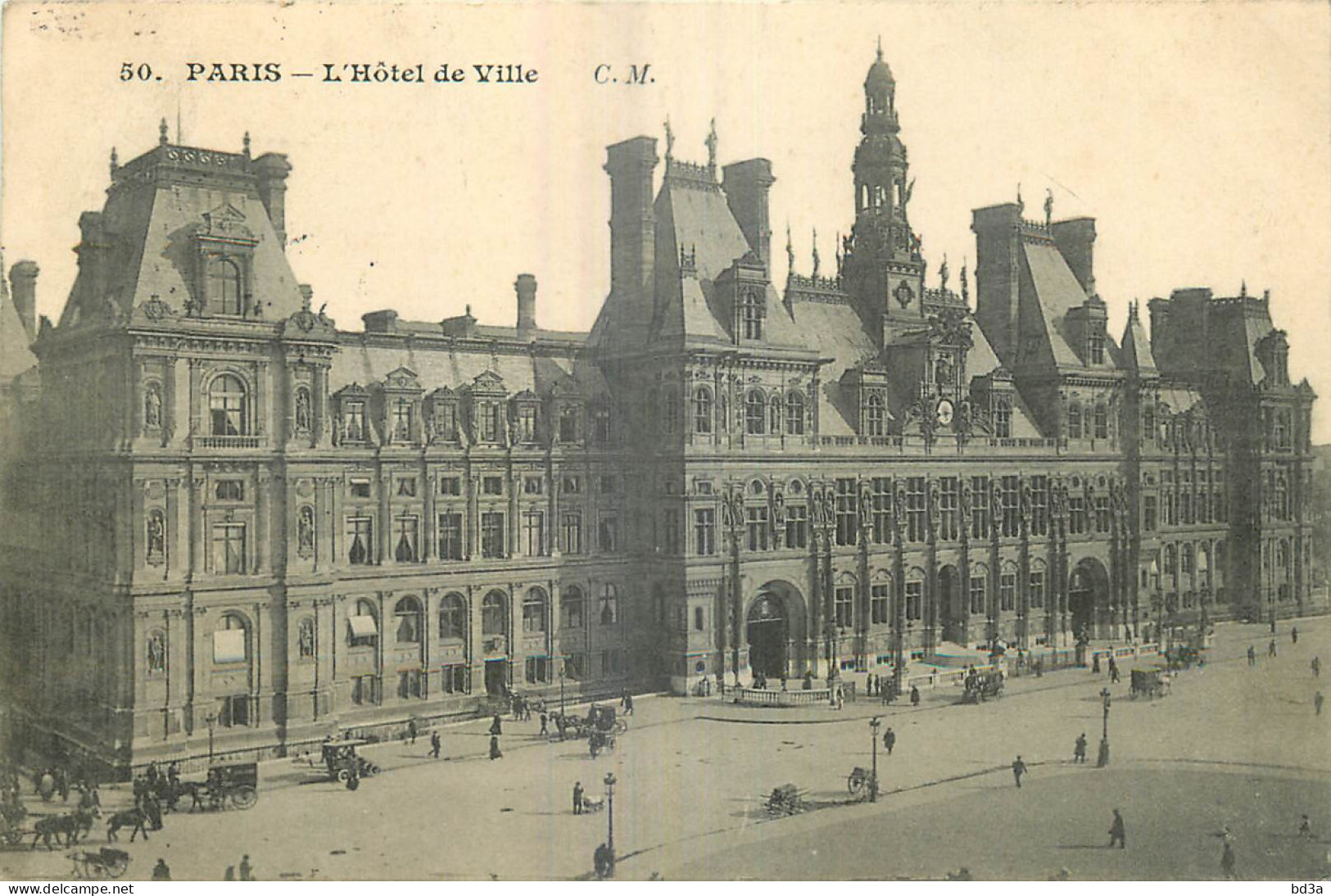 75 - PARIS - L'HOTEL DE VILLE - Andere Monumenten, Gebouwen