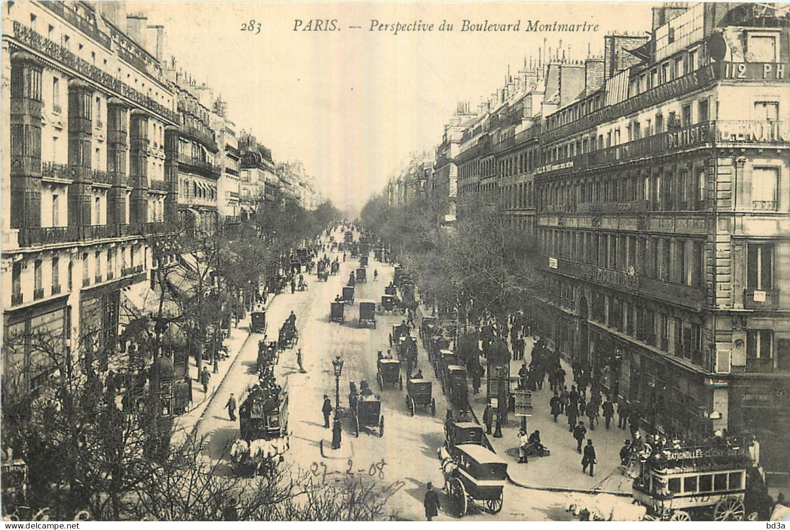 75 - PARIS - BOULEVARD MONTMARTRE - Distretto: 09