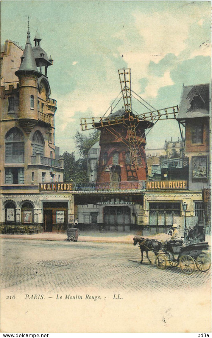 75 - PARIS - MOULIN ROUGE - Arrondissement: 18