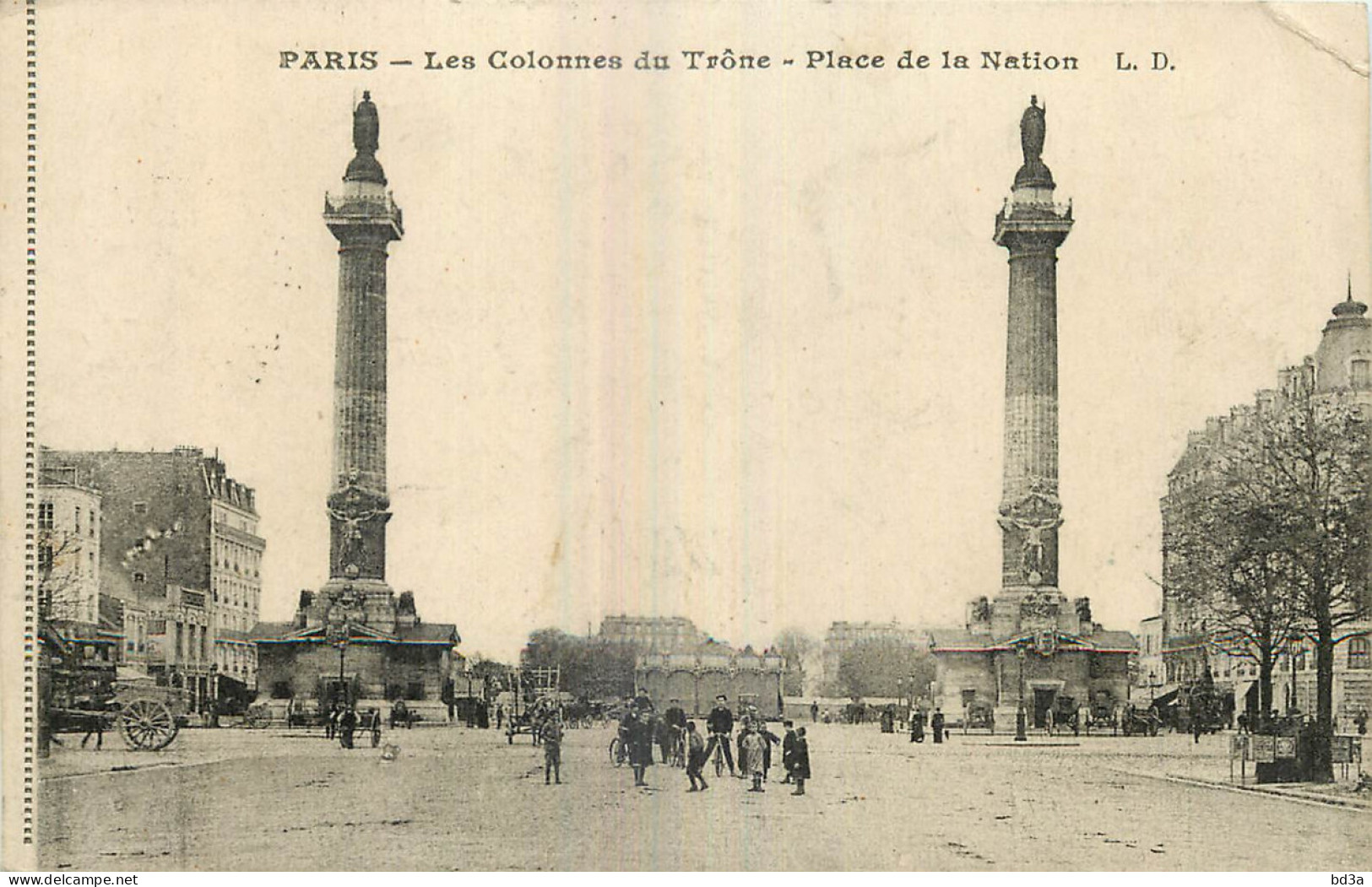 75 - PARIS - LES COLONNES DU TRONE - Autres Monuments, édifices