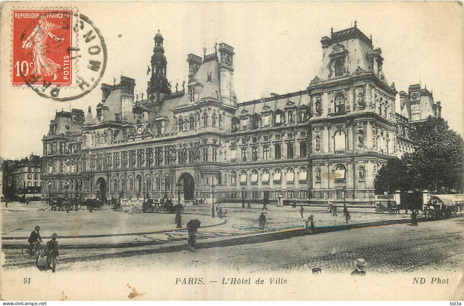 75 - PARIS - HOTEL DE VILLE - Altri Monumenti, Edifici