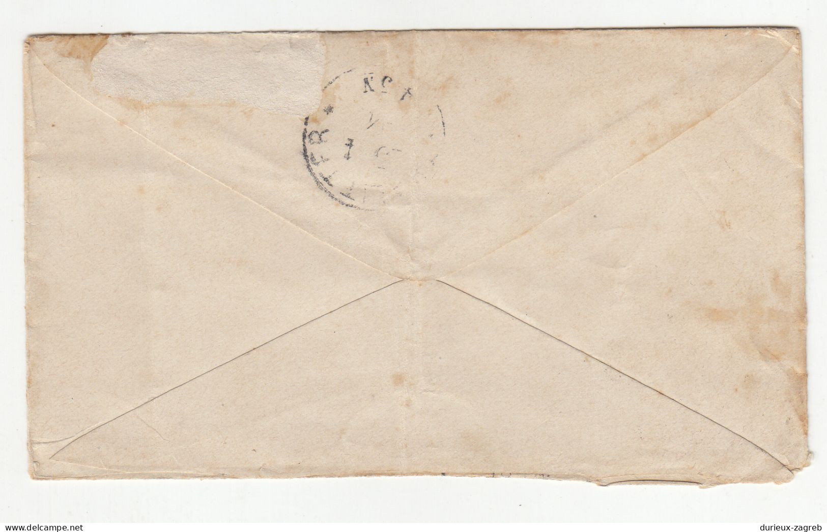 USA Letter Cover Posted 1894 Palmyra To Germany B240510 - Lettres & Documents