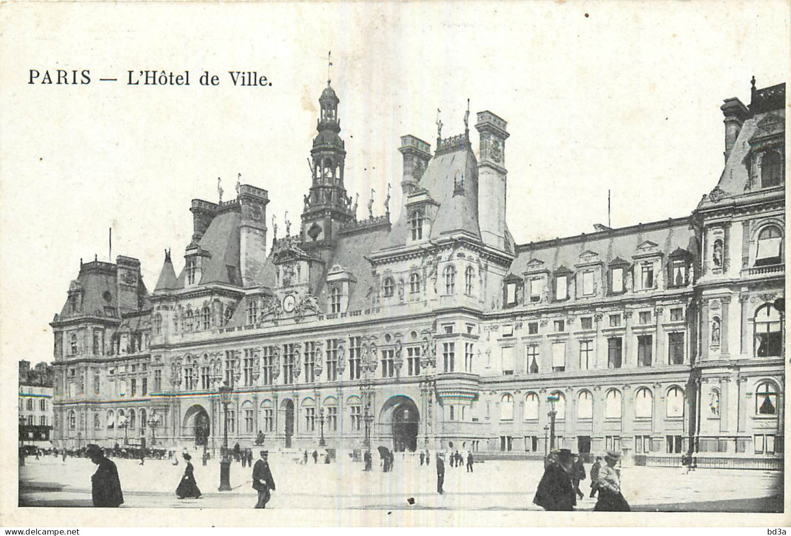 75 - PARIS - HOTEL DE VILLE - CORRESPONDANCE 1916 - District 04