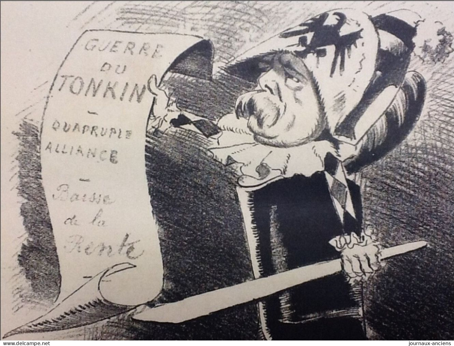 1883 Mr VAUCORBEIL DIRECTEUR DE L'OPÉRA - LE PETIT NOËL DE Jules FERRY - GUERRE DU TONKIN - THÉRÉSA - LE MONDE PARISIEN - Tijdschriften - Voor 1900