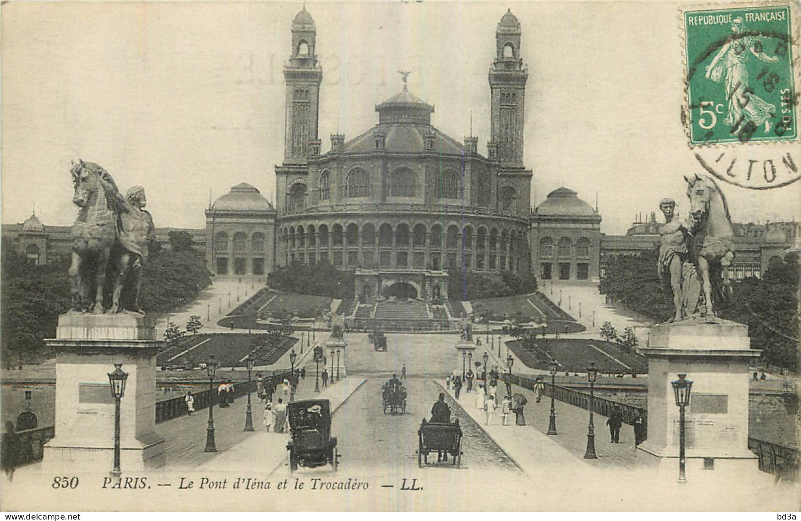 75 - PARIS - PONT D'IENA ET LE TROCADERO - Sonstige Sehenswürdigkeiten