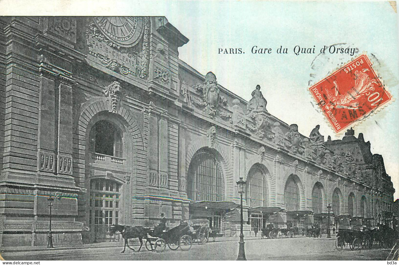 75 - PARIS - GARE DU QUAI D'ORSAY - Metro, Estaciones