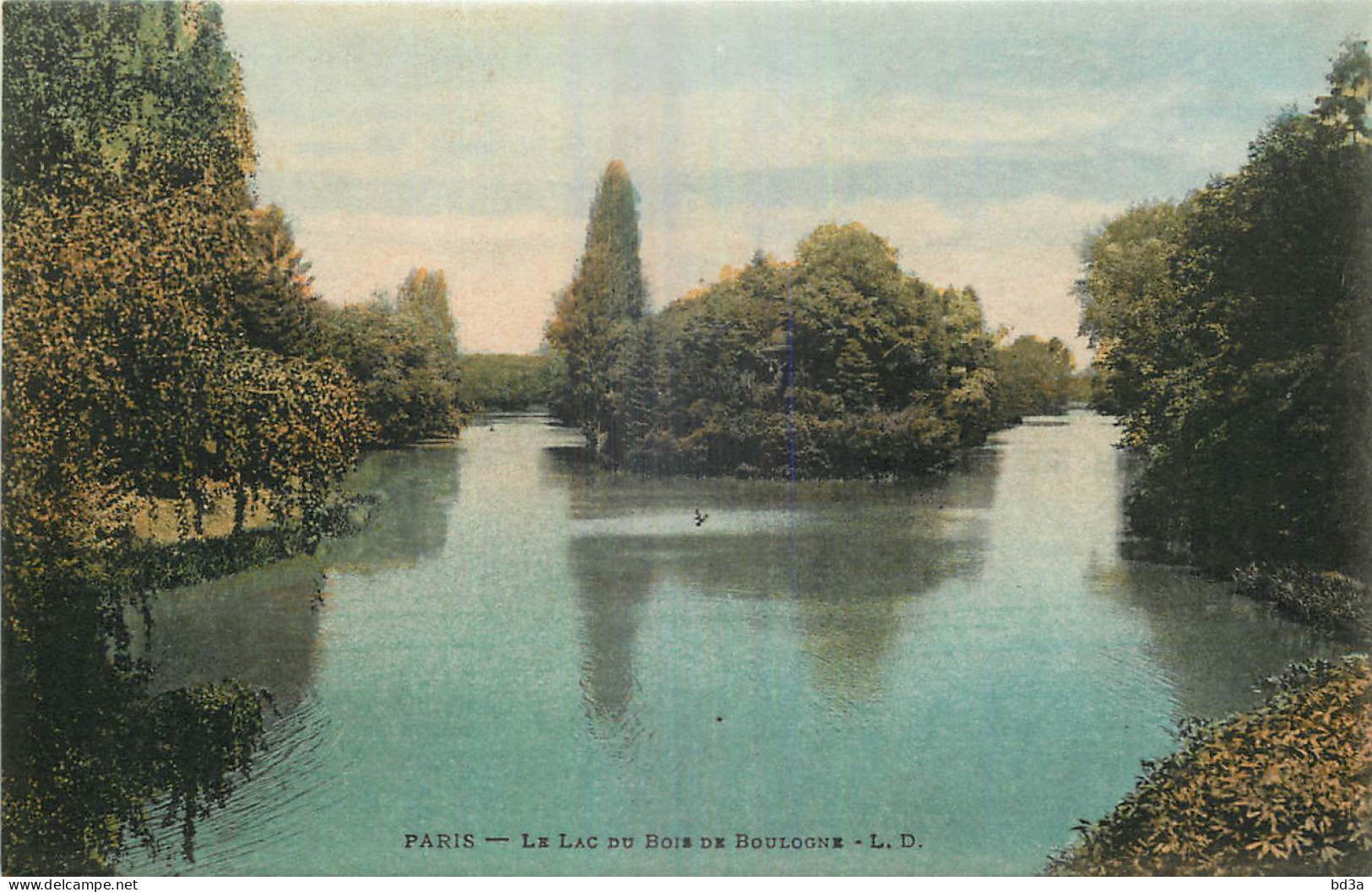 75 - PARIS - LE LAC AU BOIS DE BOULOGNE - District 16