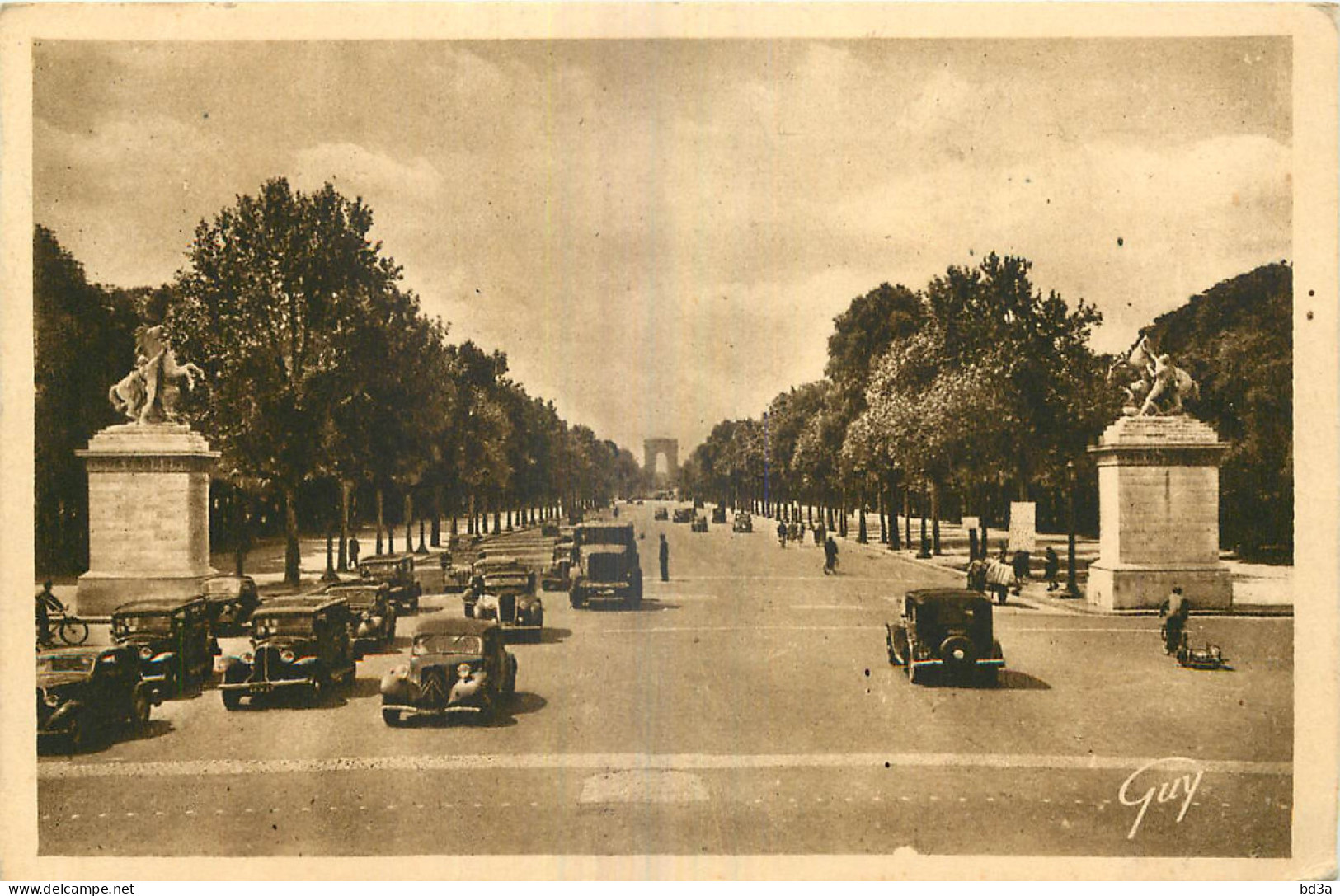 75 - PARIS ET SES MERVEILLES - CHAMPS ELYSEES - Loten, Series, Verzamelingen