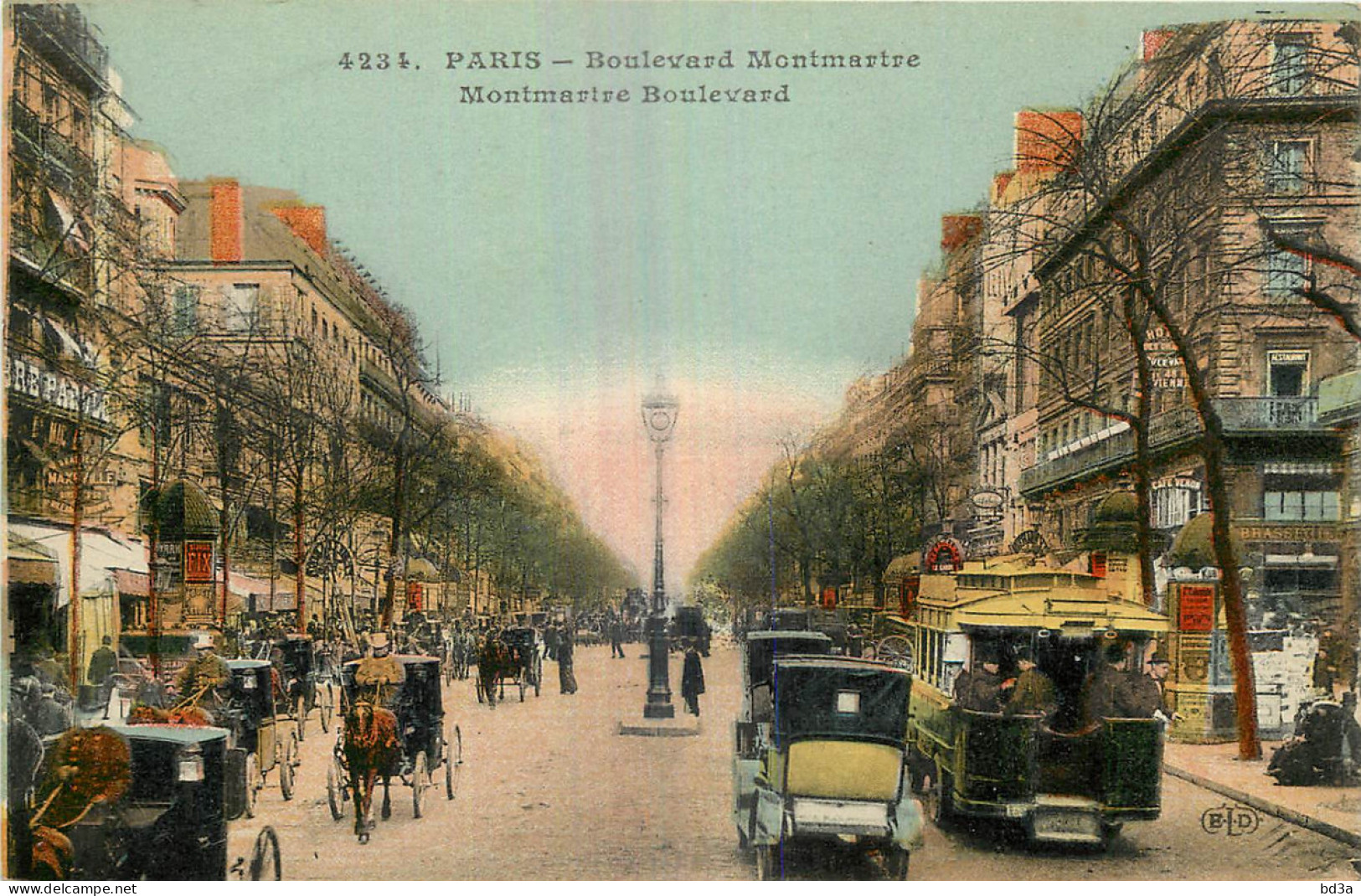 75 - PARIS - BOULEVARD MONTMARTRE - District 02