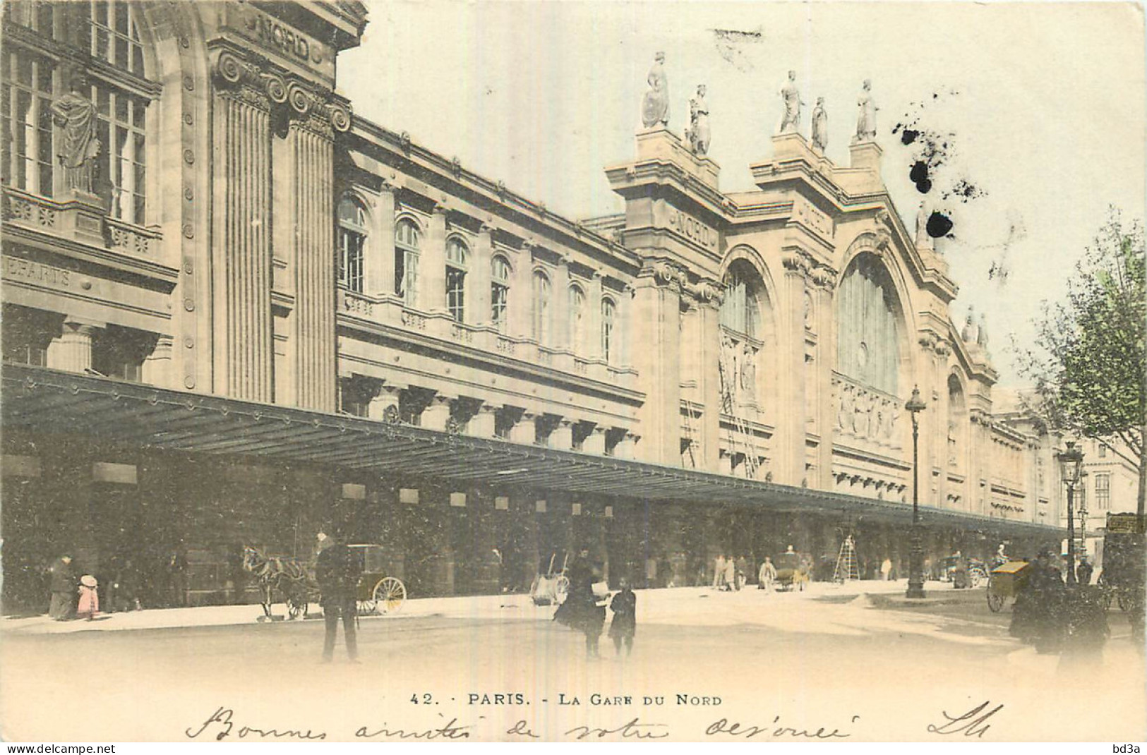 75 - PARIS - LA GARE DU NORD - Stations, Underground