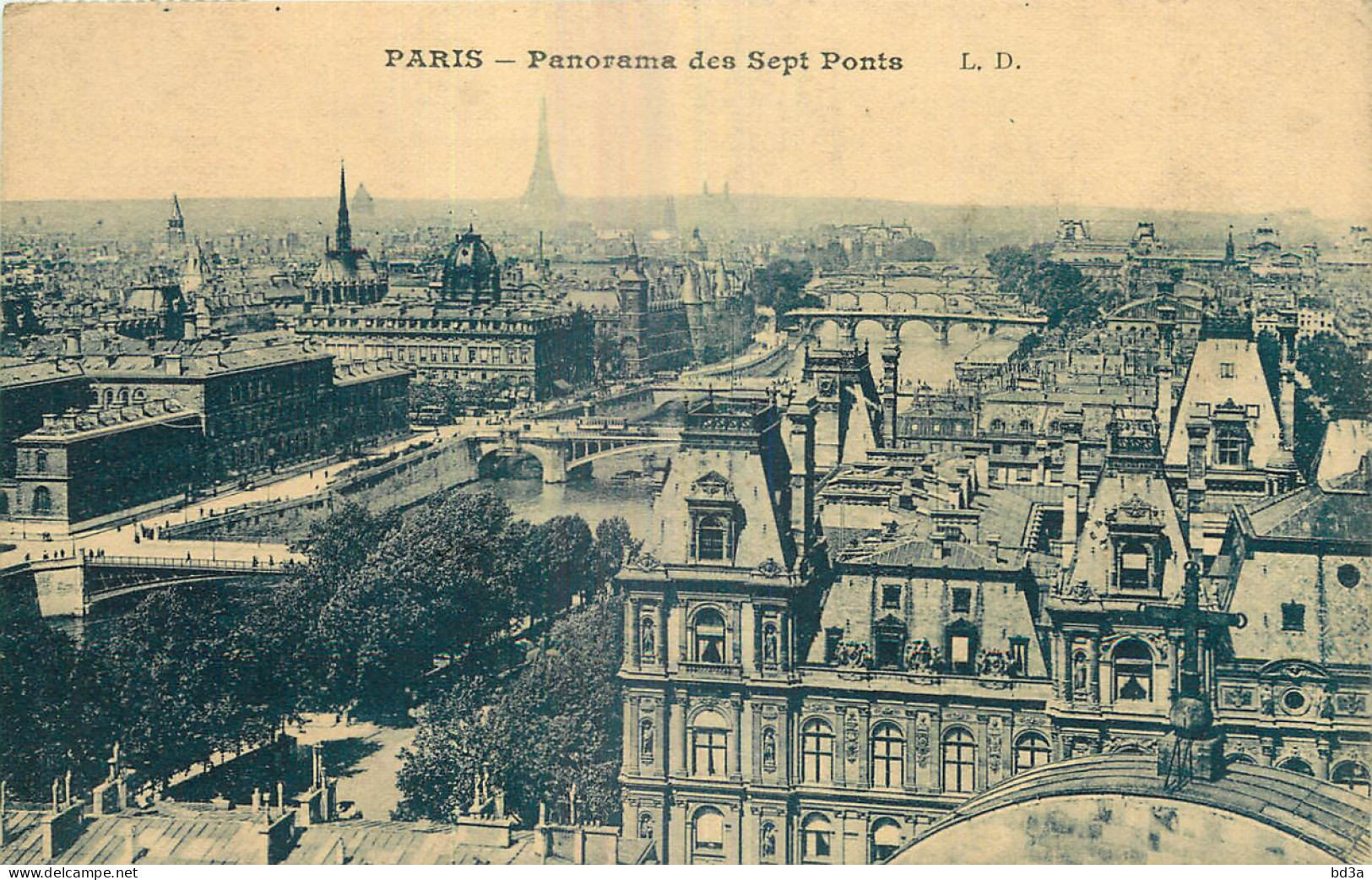 75 - PARIS - PANORAMA DES SEPT PONTS - Mehransichten, Panoramakarten