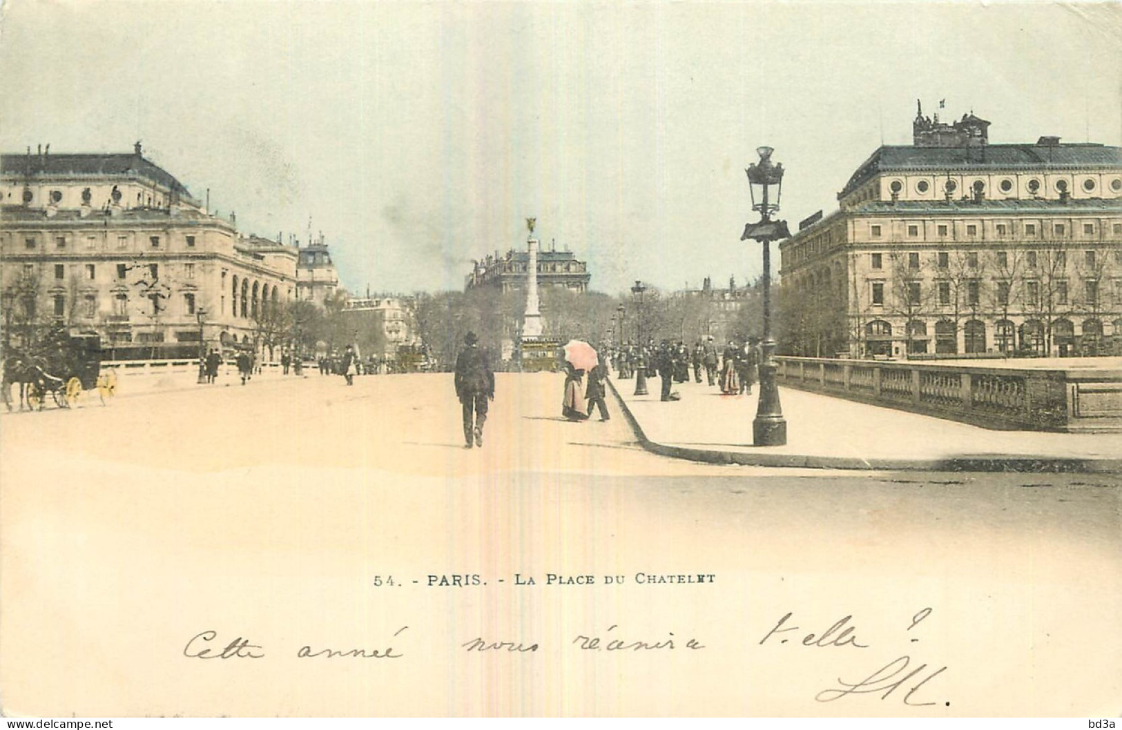 75 - PARIS - PLACE DU CHATELET - Plazas