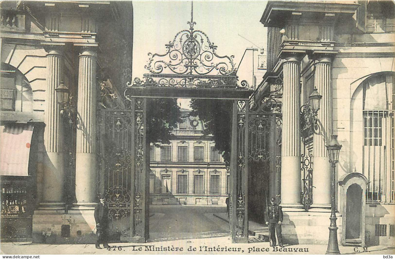 75 - PARIS - MINISTERE DE L'INTERIEUR - PLACE BEAUVAU - Distretto: 08