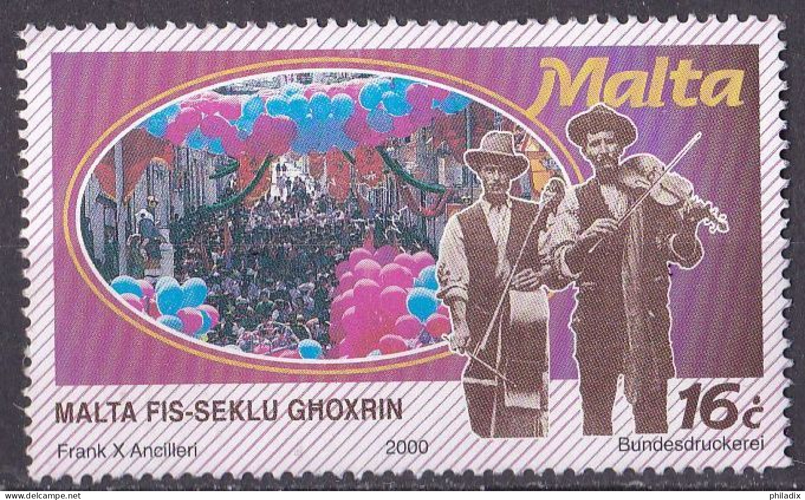 Malta Marke Von 2000 O/used (A5-16) - Malta