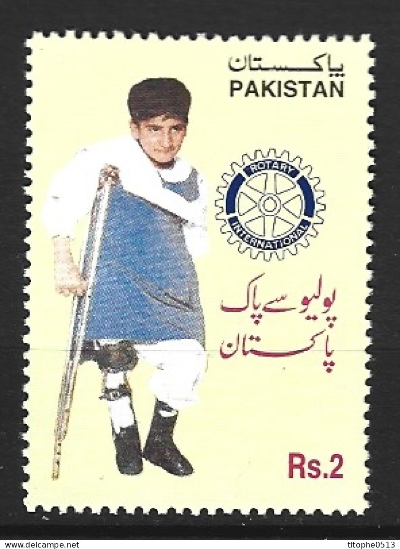 PAKISTAN. N°1030B De 2000. Polio/Rotary. - Krankheiten