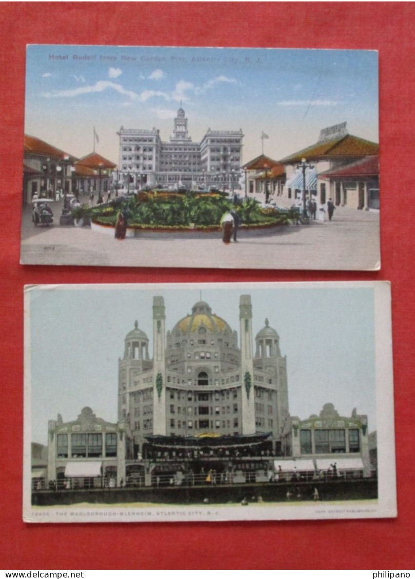 Lot Of 2 Cards.   Atlantic City  New Jersey > Atlantic City   Ref 6408 - Atlantic City