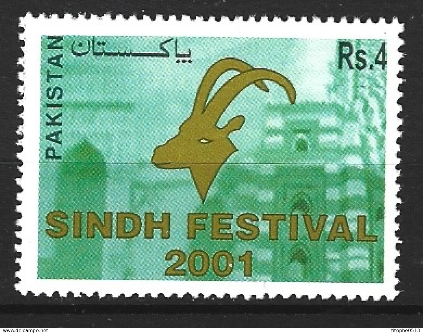 PAKISTAN. N°1042 De 2001. Chamois. - Andere & Zonder Classificatie