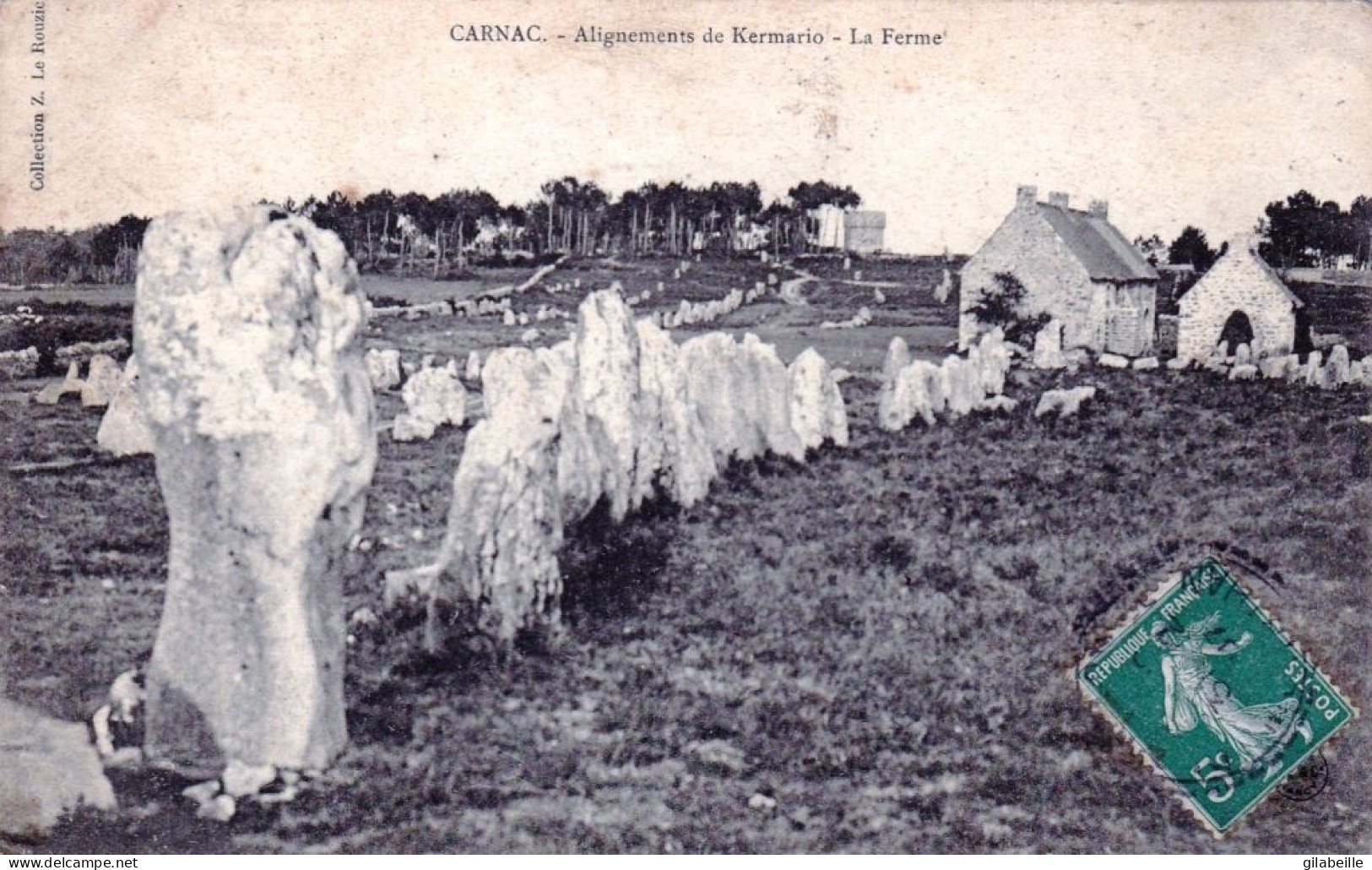 56 - Morbihan -  CARNAC  - Alignements De Menhirs De Kermario - La Ferme - Carnac