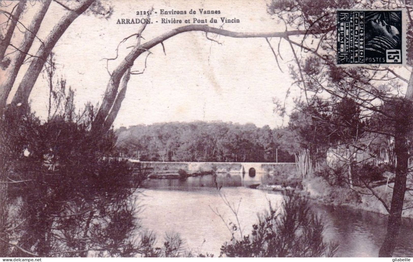 56 - Morbihan -  ARRADON - Riviere Et Pont De Vincin - Arradon