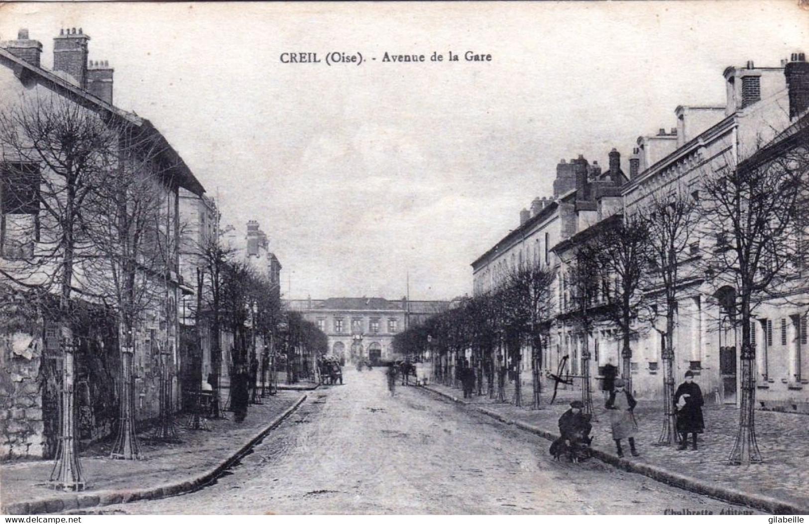 60 - Oise -  CREIL - Avenue De La Gare - Creil