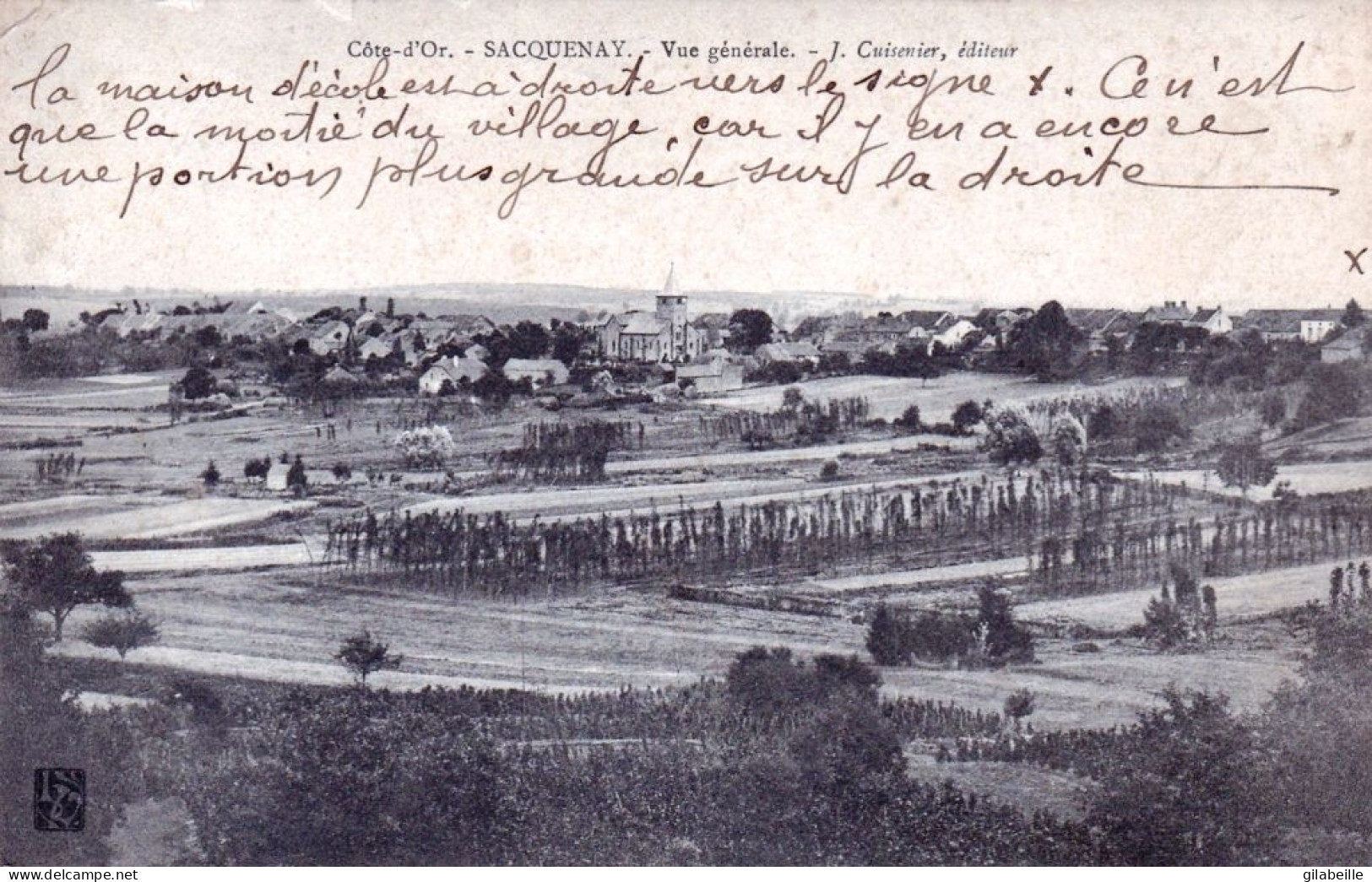 21 - Cote D Or - SACQUENAY - Vue Generale - Autres & Non Classés