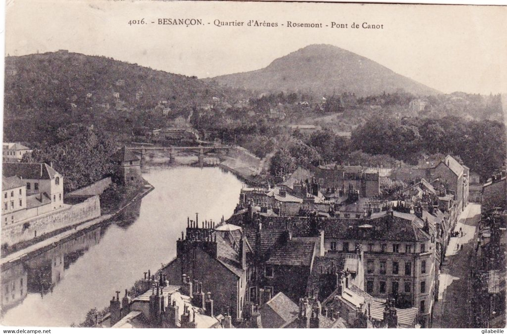 25 - Doubs -  BESANCON - Quartier D Arenes - Rosemont - Pont De Canot - Besancon