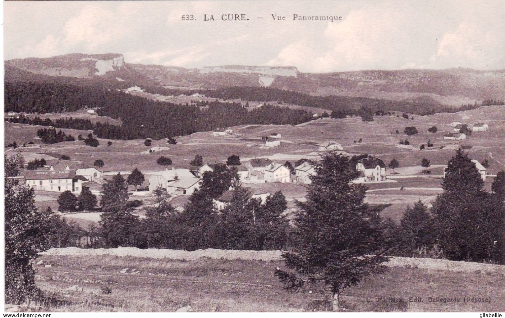 39 - Jura - LA CURE ( Les Rousses / Saint Cergue )  Vue Panoramique - Other & Unclassified