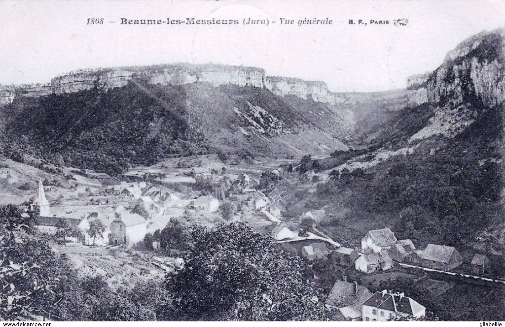 39 - Jura -  BAUME Les MESSIEURS - Vue Generale - Baume-les-Messieurs