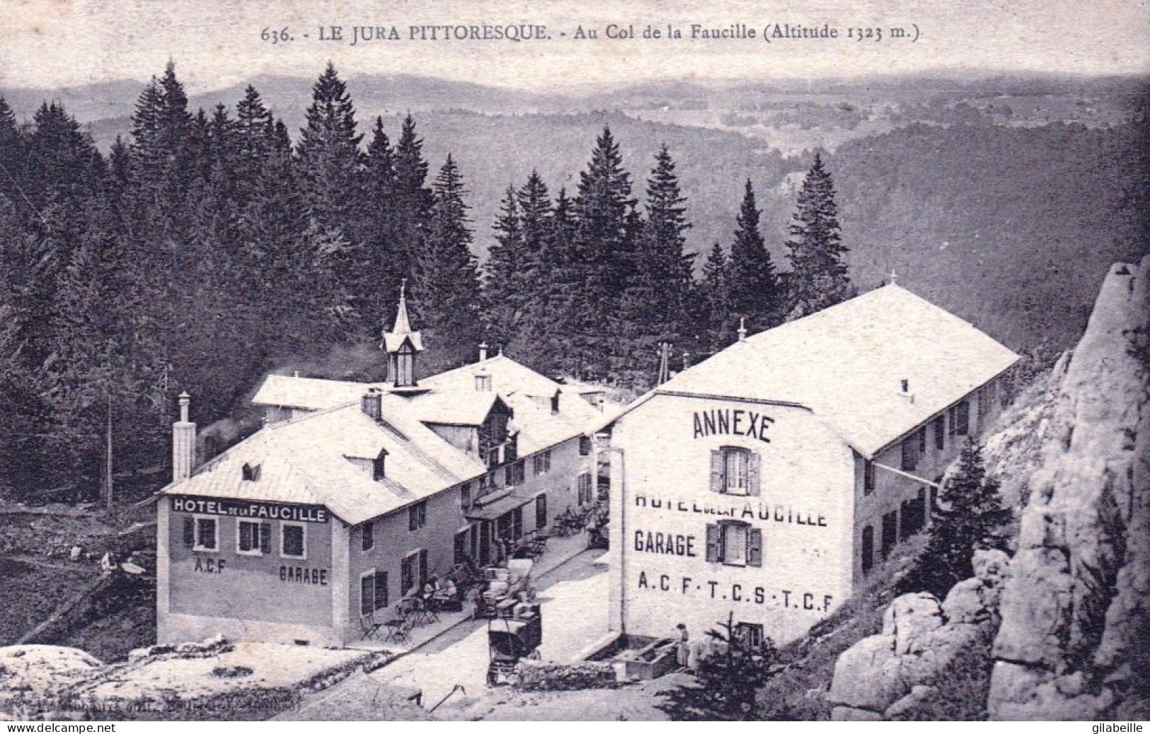 01- Ain -  Au Col De La Faucille - Hotel De La Faucille - Sin Clasificación