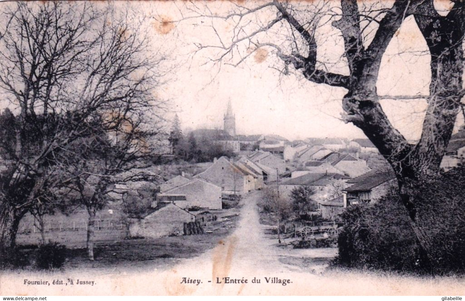 70 - Haute Saone -  AISEY - L Entrée Du Village - Sonstige & Ohne Zuordnung