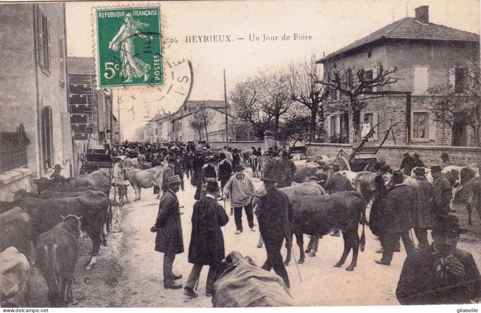 38 - Isere -  HEYRIEUX - Un Jour De Foire - Sonstige & Ohne Zuordnung