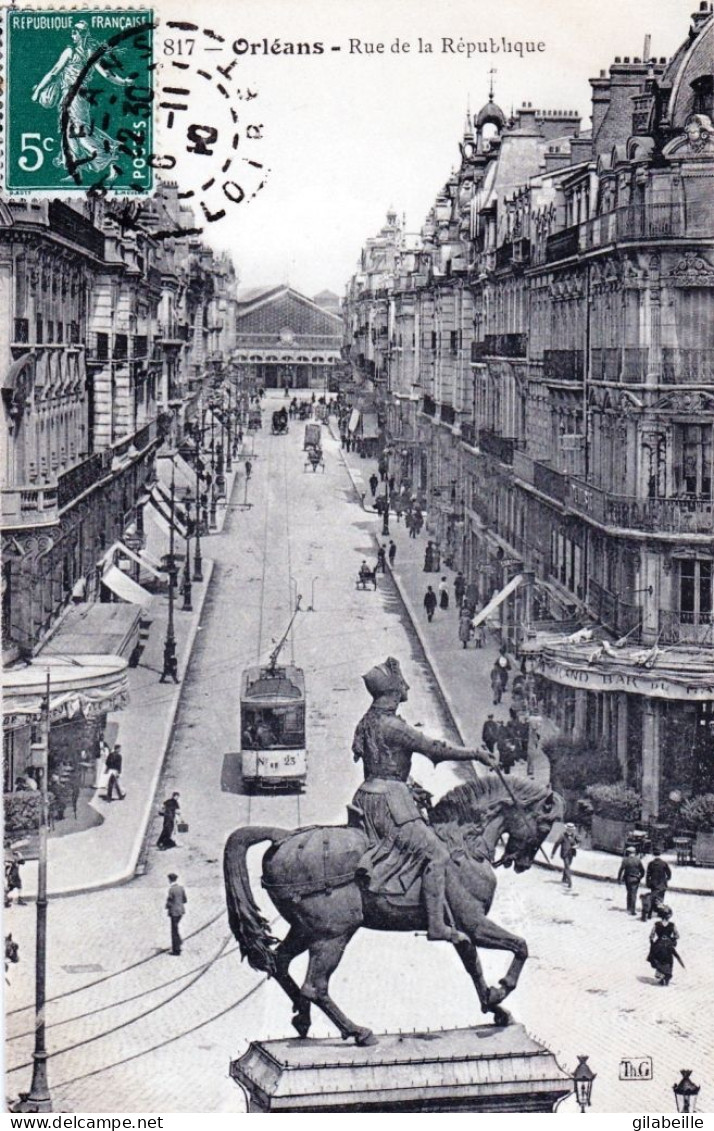 45 - Loiret -  ORLEANS - Rue De La Republique - Orleans