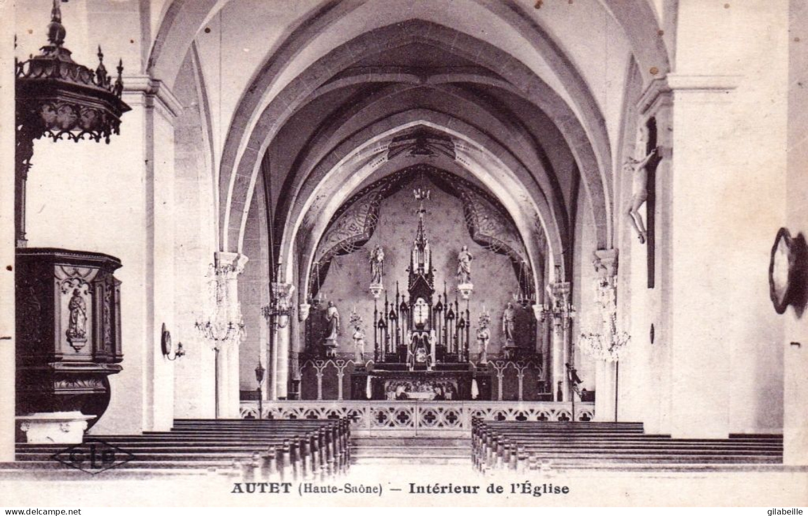 70 - Haute Saone -  AUTET - Interieur De L église - Sonstige & Ohne Zuordnung