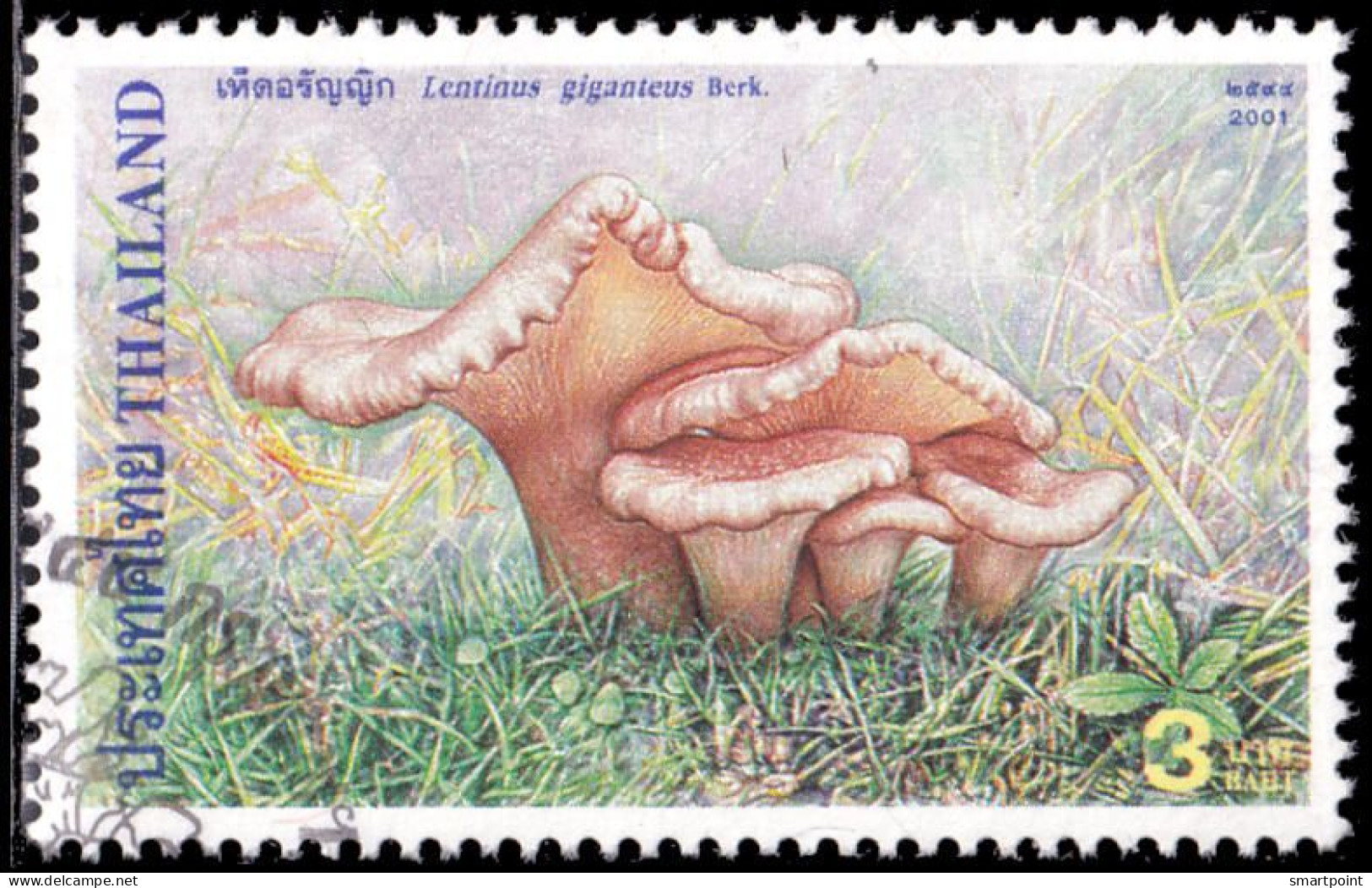 Thailand Stamp 2001 Mushrooms (3rd Series) 3 Baht - Used - Thailand