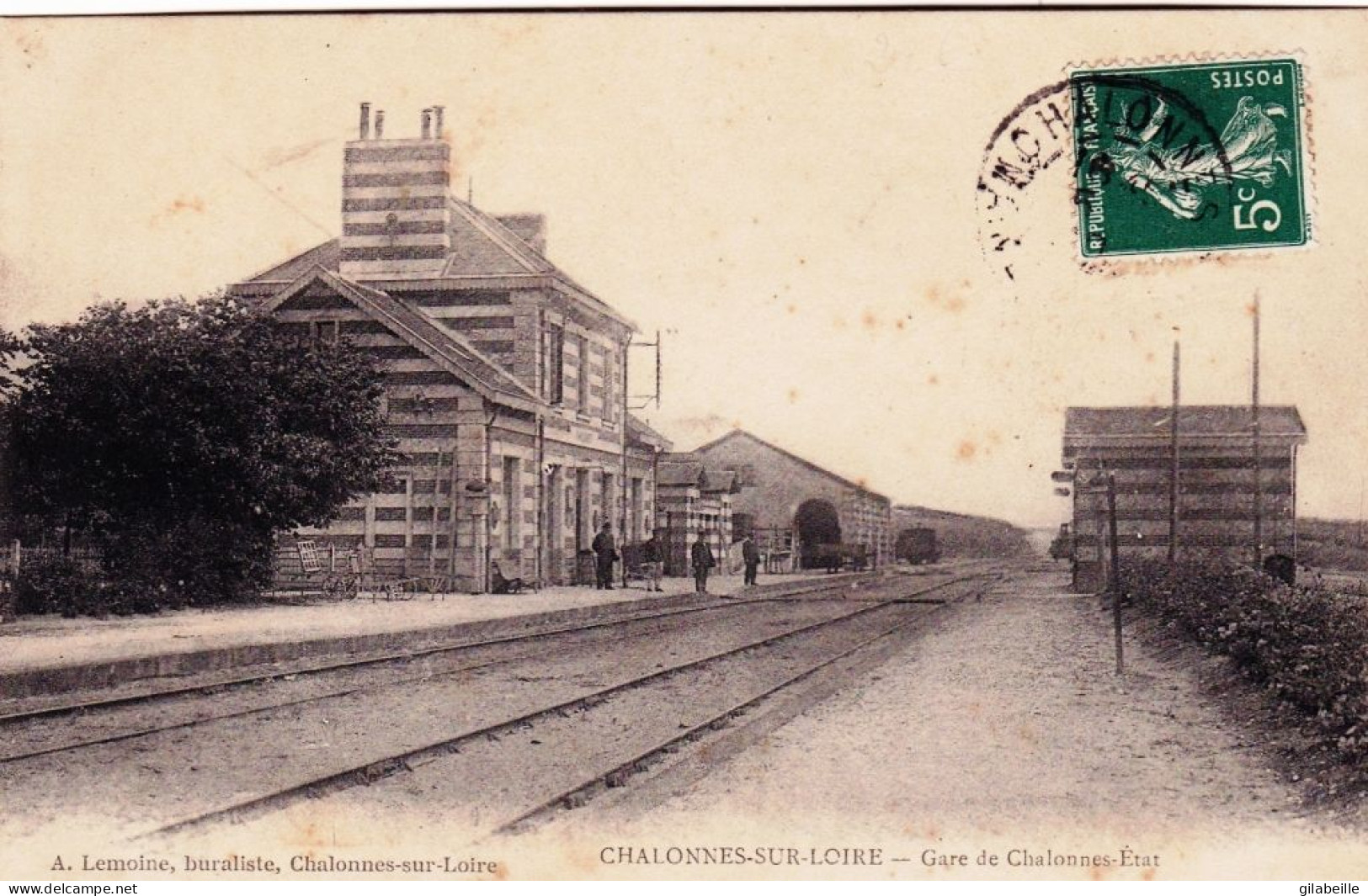 49 - Maine Et Loire -  CHALONNES Sur LOIRE - Gare De Chalonnes - Chalonnes Sur Loire