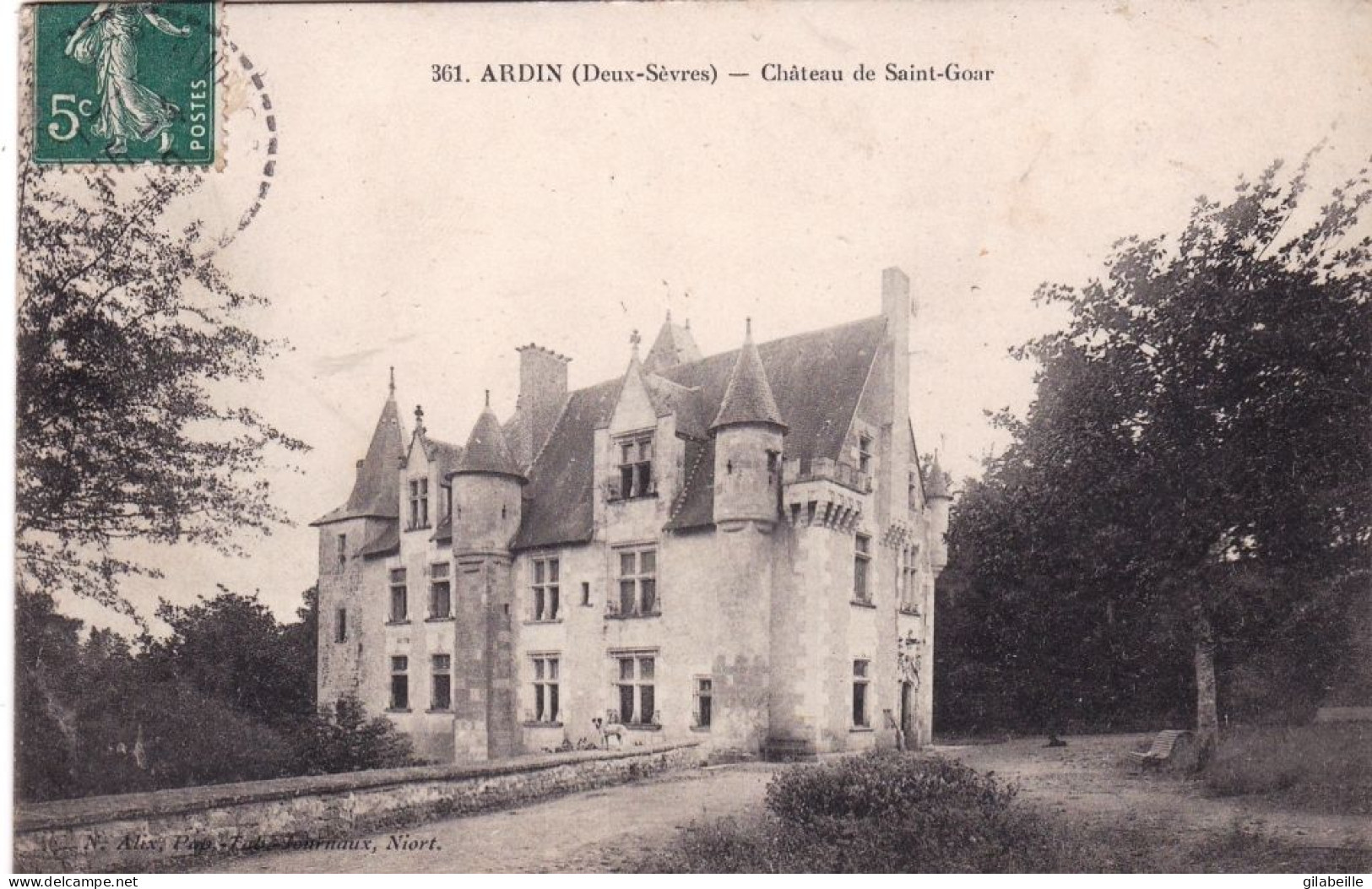 79 - Deux Sevres -  ARDIN - Chateau De Saint Gour - Sonstige & Ohne Zuordnung