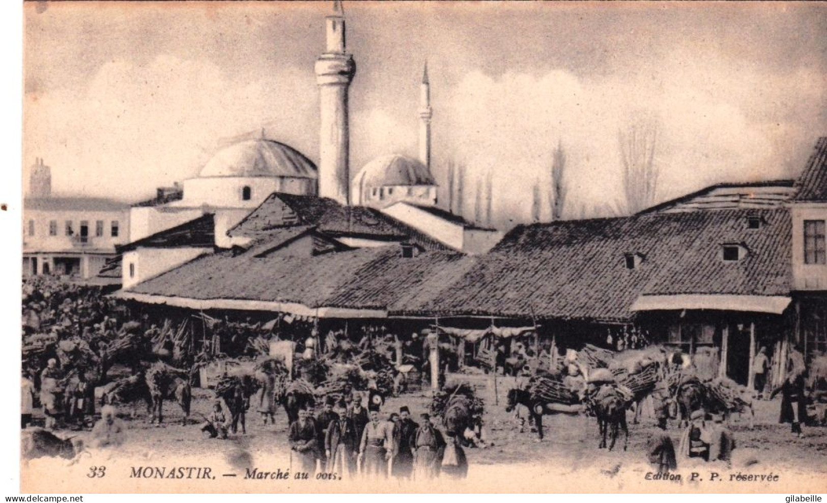 Tunisie - MONASTIR - Marché Au Bois - Tunisia