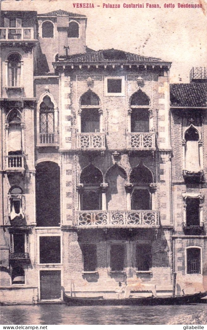  VENEZIA - Palazzo Contarini Fasan, Detto Desdemona - Venezia