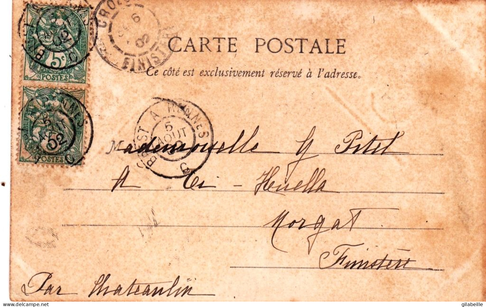 35 - Ille Et Vilaine -  SAINT SERVAN - Vue Generale - Carte Precurseur 1902 - Saint Servan
