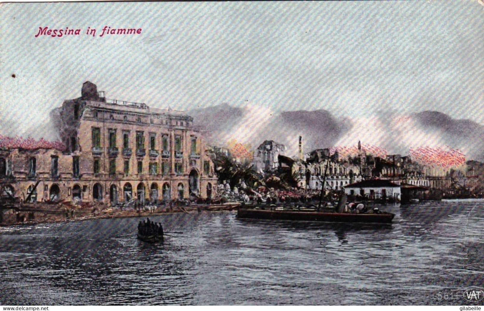 Sicilia - MESSINA In Fiamme - Messina