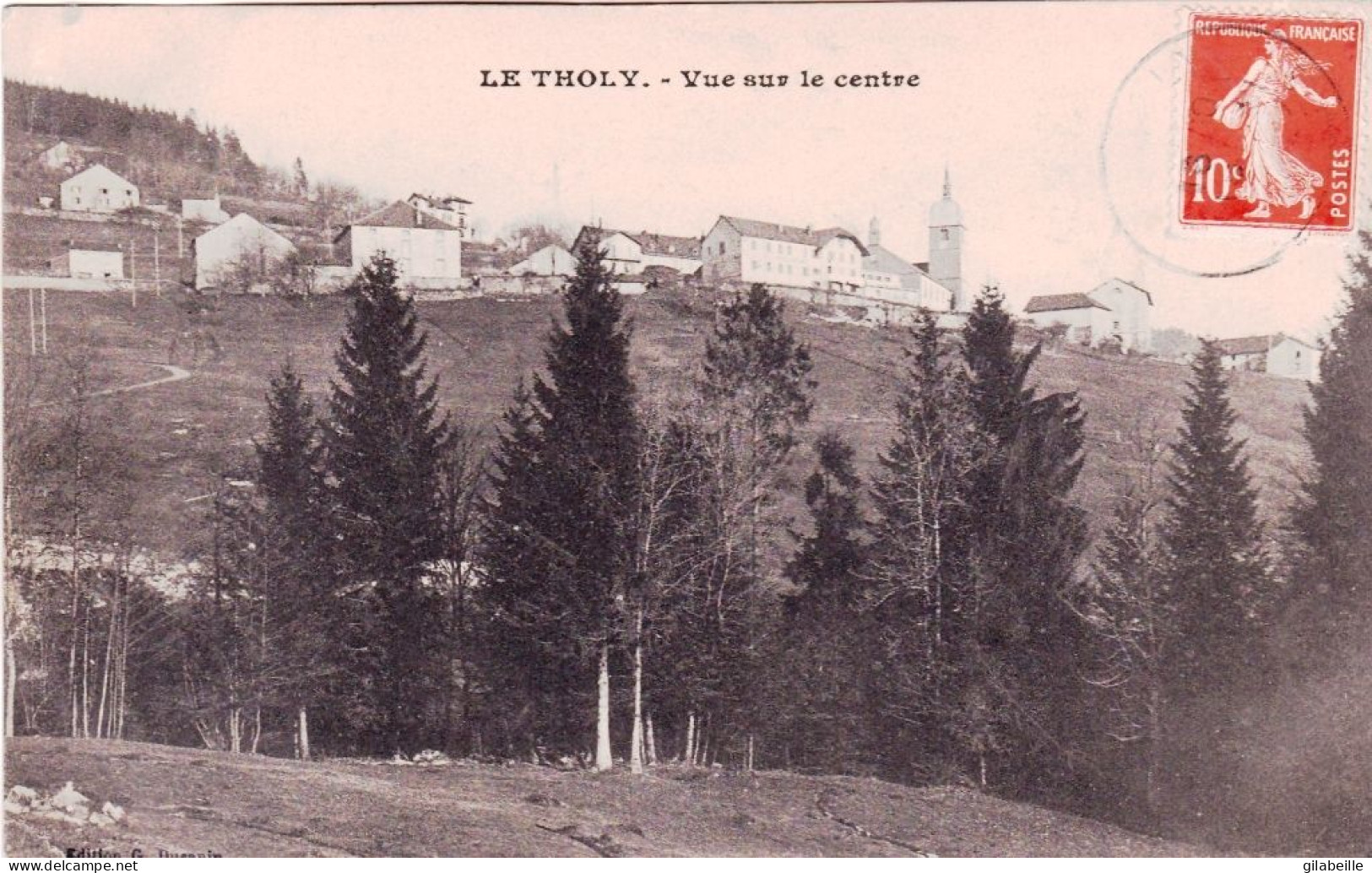 88 - Vosges - LE THOLY - Vue Sur Le Centre - Autres & Non Classés