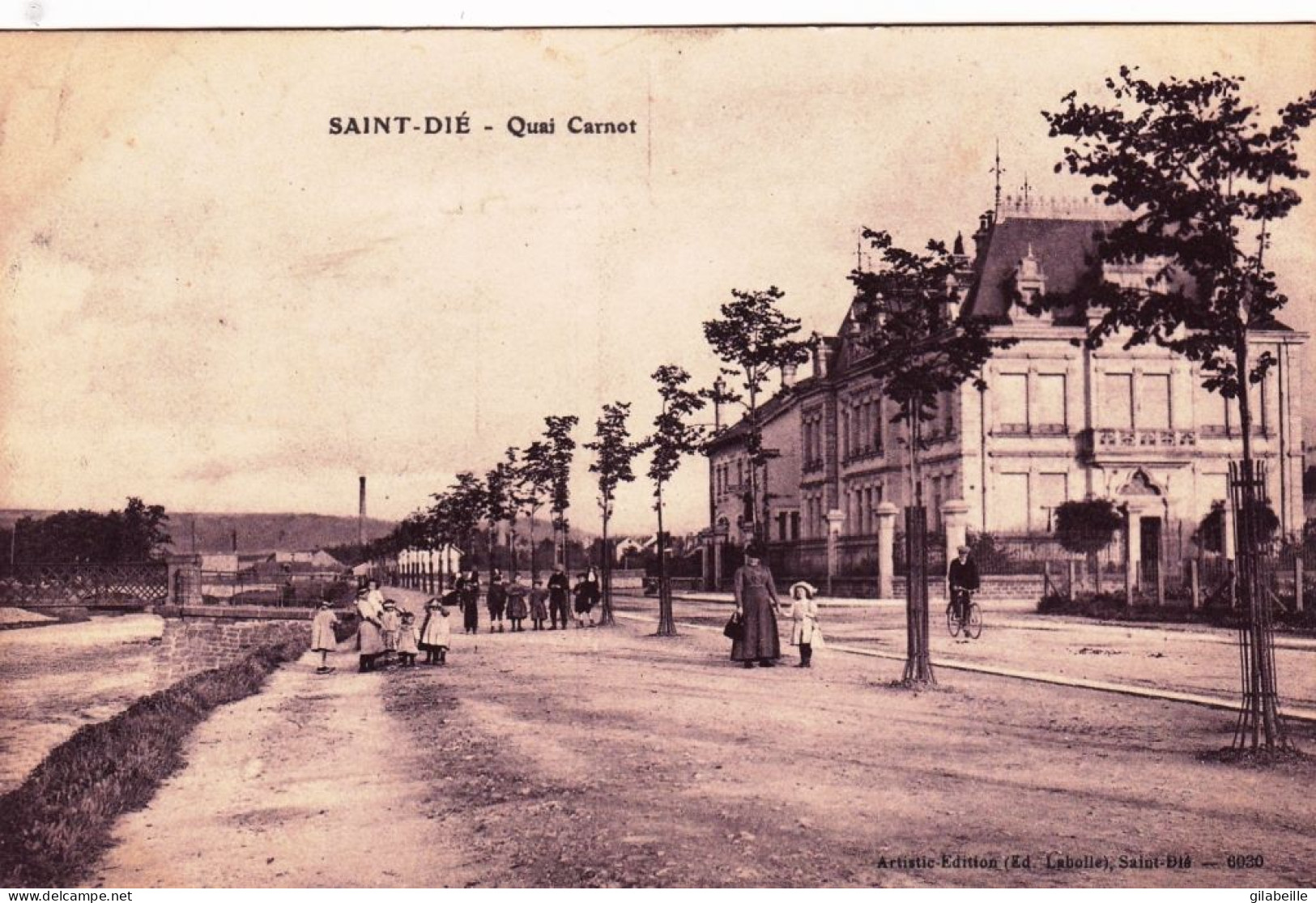 88 - Vosges -  SAINT DIE - Quai Carnot - Saint Die