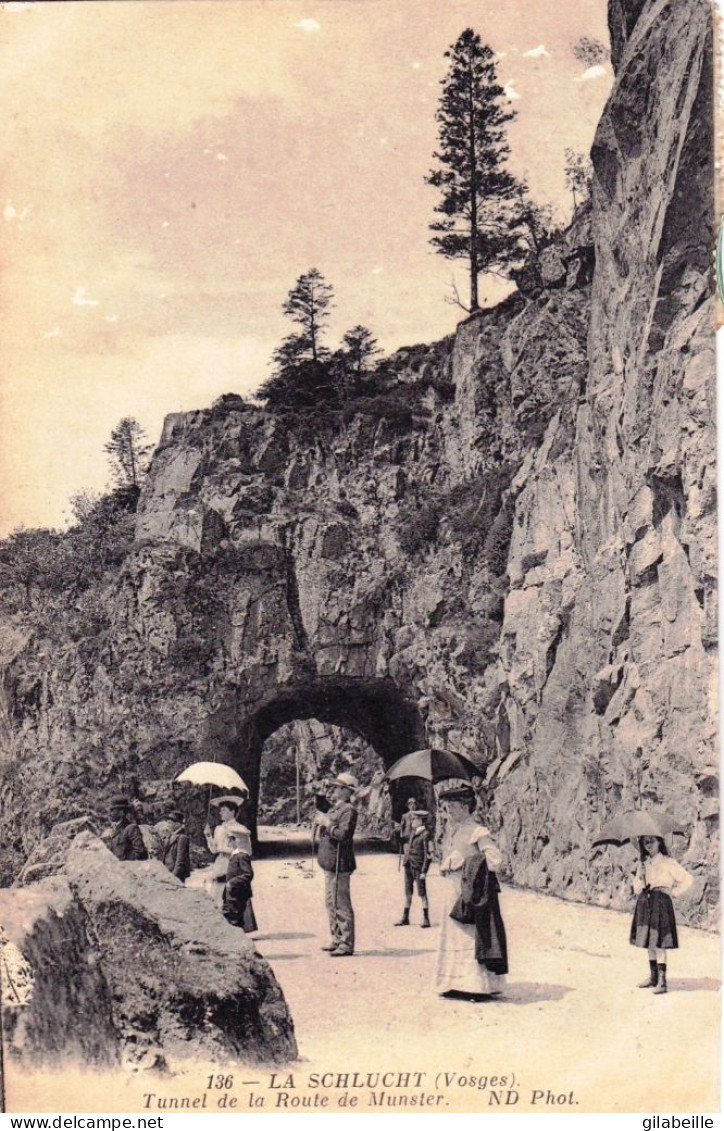 88 - Vosges -  La SCHLUCHT ( Valtin -  Stosswihr ) -  Tunnel De La Route De Munster - Autres & Non Classés
