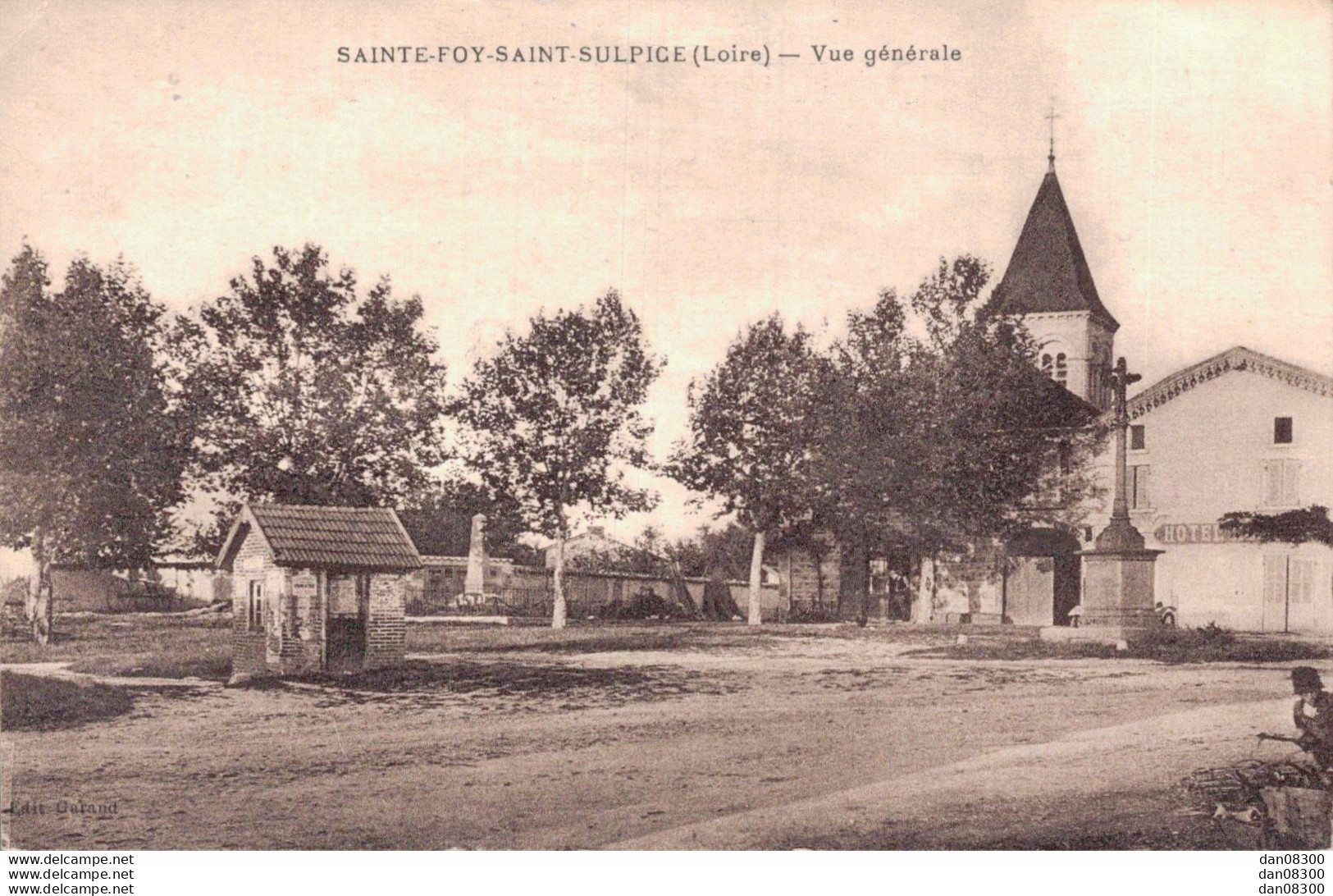 RARE  42 SAINTE FOY SAINT SULPICE VUE GENERALE - Autres & Non Classés