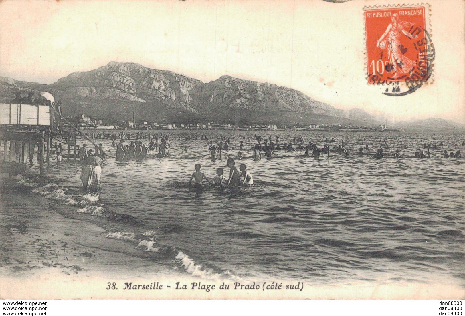 13 MARSEILLE LA PLAGE DU PRADO - Castellane, Prado, Menpenti, Rouet