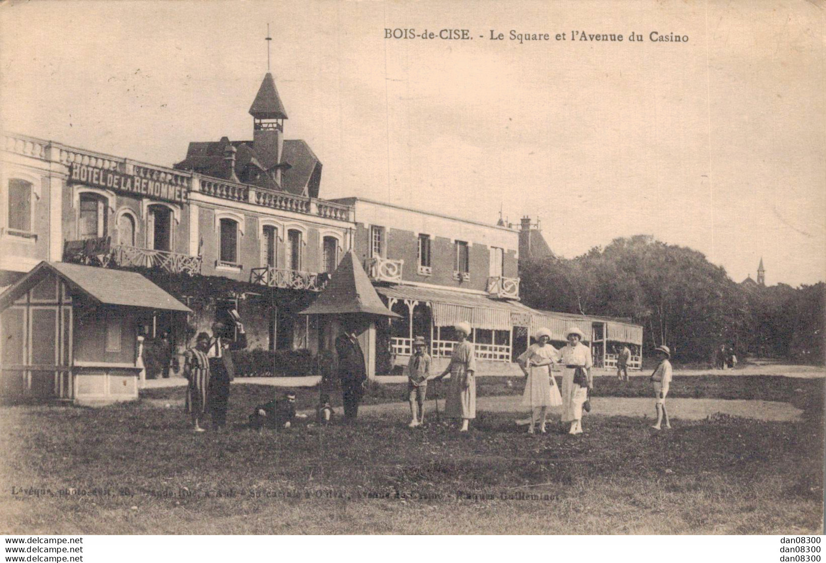 80 BOIS DE CISE LE SQUARE ET L'AVENUE DU CASINO - Bois-de-Cise